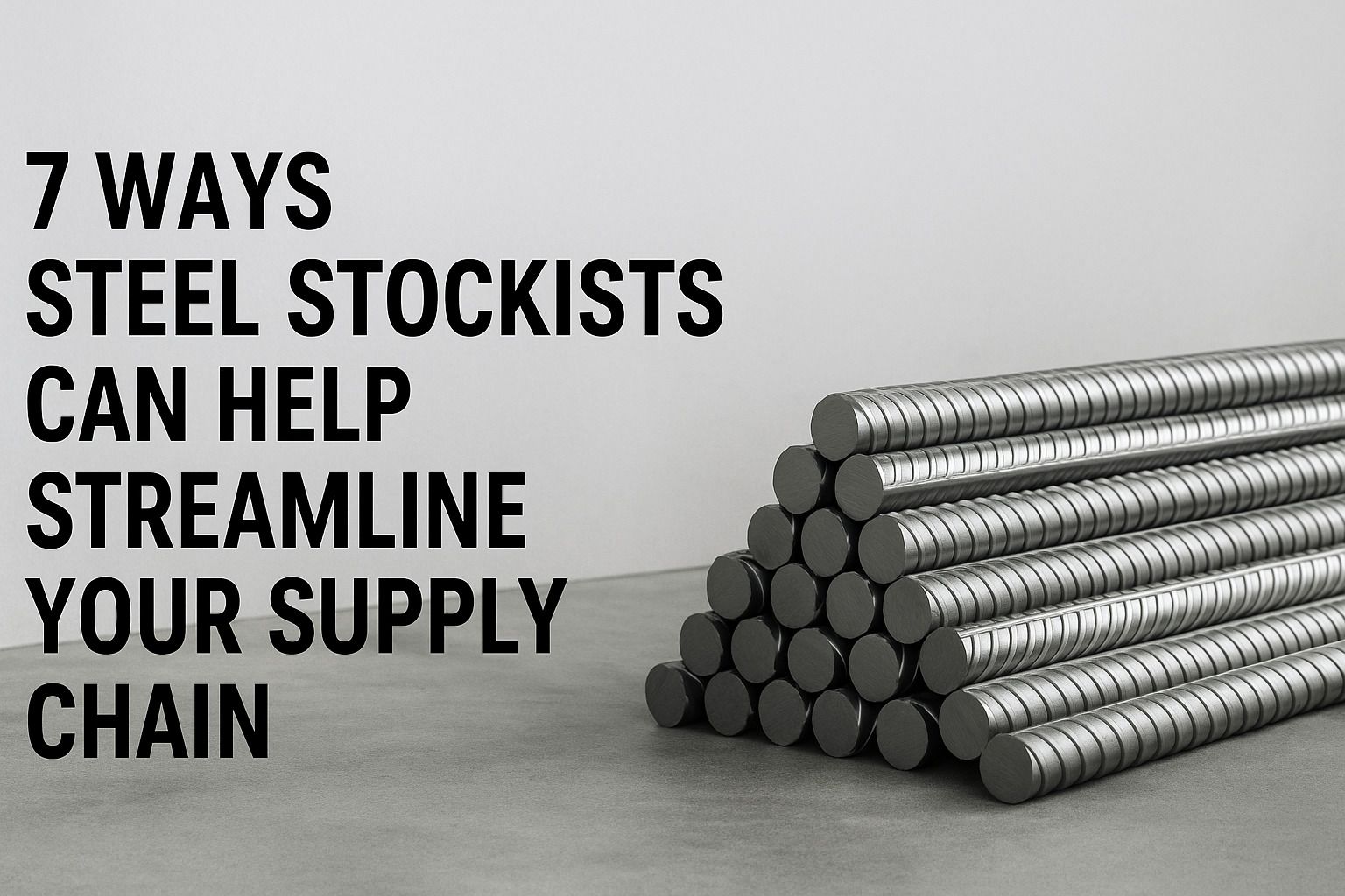 7 Ways Steel Stockists Can Help Streamline Your Supply Chain